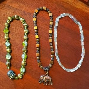 East Asian-inspired beaded bracelets